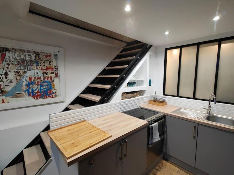 La Passerelle, Duplex Atypique De Charme Wimereux Esterno foto